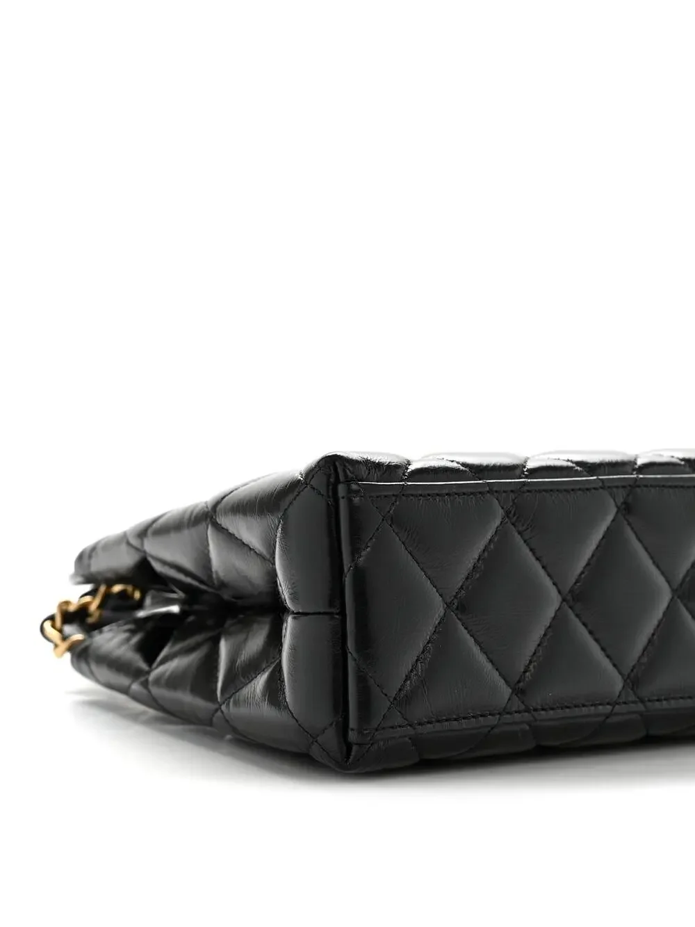 Chanel Shiny Aged Calfskin Quilted Nano #299855C65B